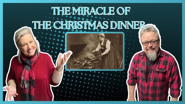 Intense Dinner Prep for Christmas back in the 1800's