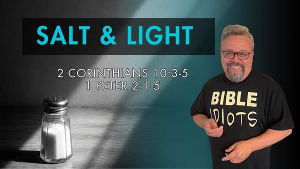 Actual Salt & Light Explained for the Common Man